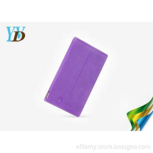 Built-in Rechargeable Li-polymer Charger Portable Slimmest